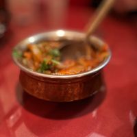 MUSHROOM MASALA
Mushrooms delicately spiced, cooked with diced tomato at India Oven in Cathedral City