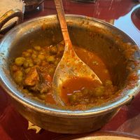 Matar Mushroom at India Oven in Cathedral City