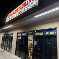 Outside  at Sam's in Joshua Tree