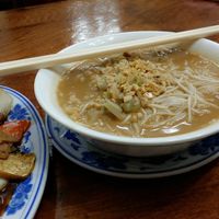 Noodles in soup at Shanghai Yuen Vegetarian in Macau
