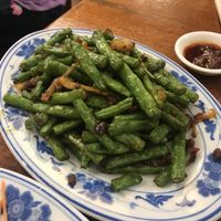 beans with preserved veg  at Shanghai Yuen Vegetarian in Macau