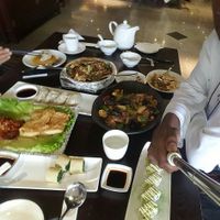 Dishes served quickly and mostly all at once! at Sum Yuen Buddhist Vegetarian Restaurant in Macau