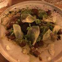 Scallops & Black pudding - really good!  at Fino in Gdansk