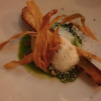 Jerusalem artichoke/ chestnuts/ kale #Veganuary at Fino in Gdansk