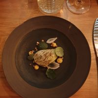 Faux gras/ onion/ bird cherry #Veganuary at Fino in Gdansk