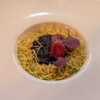 Black pudding at Fino in Gdansk