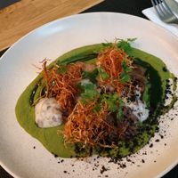 Main dish at Fino in Gdansk
