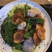 Vegan entree at Fino in Gdansk