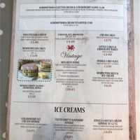 Menu (September 2019) at Gingers Welsh Bakery in Haverfordwest