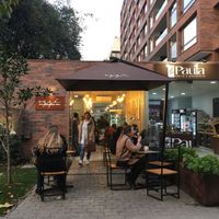 From outside  at OGGI in Santiago