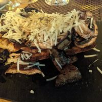 Mushrooms on toast at Rustica in Torrevieja