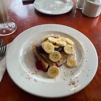 Vegan French toast at Basic Bistro in Stellenbosch