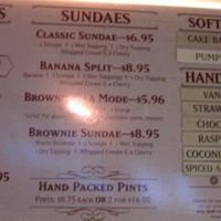 Menu at Blythe Anne's in New York City