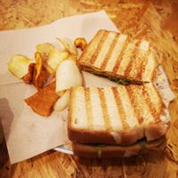 Sandwich Wimpy at Cafe La Lola  in Gran Canaria