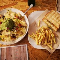 Vegan Nachos at Cafe La Lola  in Gran Canaria