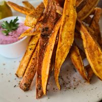Sweet Potatoe Fries at Orenda in Beirut
