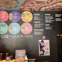 Da menu at Flower Burger in Bologna