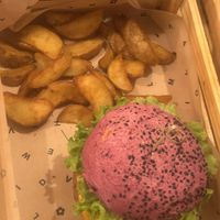 Cherry Bomb Burger  at Flower Burger in Bologna