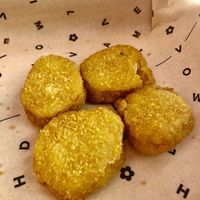 Flower nuggets  at Flower Burger in Bologna