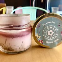 Cheesecake pot  at Flower Burger in Bologna