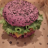 Think pink at Flower Burger in Bologna