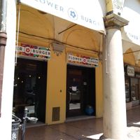 Exterior at Flower Burger in Bologna