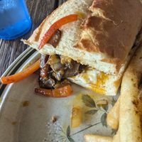 Cheesesteak at The Toasted Owl Cafe - Cortland Blvd in Flagstaff