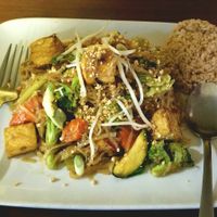 Pad thai at Supon's Thai Kitchen in Bellingham