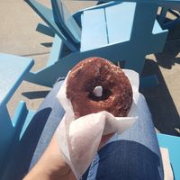 Tiramasu doughnut at Pepperbox Doughnuts - Design Center  in Charlotte