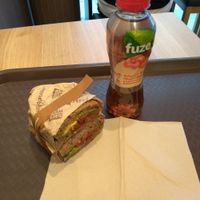 Vegan sandwich. at backWERK in Munich