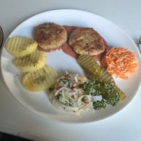 Soy cutlets (I think!) sauce was nice, I bit like hoisin  at Vilties Vaistinės Arbatine in Kaunas