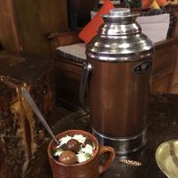beyond tea ))) amazing combination to make you feel happy  at House of Shambhala in Tibet