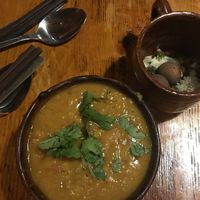 lentil soup 🌱❤️😊 at House of Shambhala in Tibet
