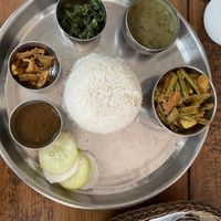 Nepali Vegan Khana Set  at Ace Himalayan Cafe Restaurant & Bar in Kathmandu