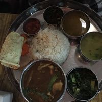 Vegan thali at Ace Himalayan Cafe Restaurant & Bar in Kathmandu