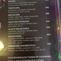 Menu at Ace Himalayan Cafe Restaurant & Bar in Kathmandu