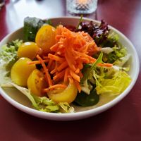 Starter salad at Piu - Schiffbau in Zurich