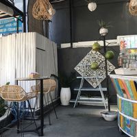 Outdoor seating at Deanna Day Spa in Seminyak