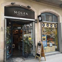 Outside at NaturaSi in Barcelona