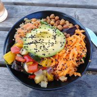 Buddha bowl (gf & vegan) at The Quarterdeck in Chichester