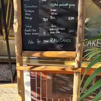 Menu at Plants & Cakes in Frankfurt