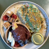 Brekkie Plate  at Plants & Cakes in Frankfurt