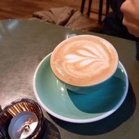 Cappucino at Plants & Cakes in Frankfurt