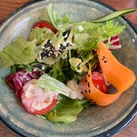 Starter salad at Sentro in Helsinki