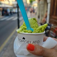 Raw Mango at Top Gelato in Mallorca