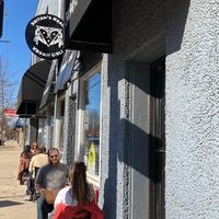 Outdoor seating.  at Seitan's Realm in Columbus