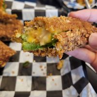 Jalapeño poppers at Seitan's Realm in Columbus