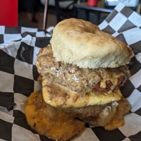 Chickee Bisckee at Seitan's Realm in Columbus