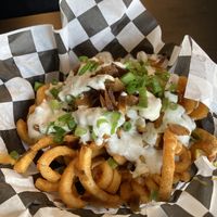 Loaded fries  at Seitan's Realm in Columbus