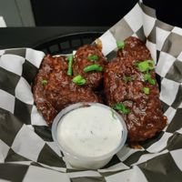 BBQ seitan at Seitan's Realm in Columbus